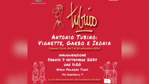 &quot;Vignette, Garbo e Ironia”: la mostra a Palazzo Tursi che omaggia il genio di Antonio Tubino