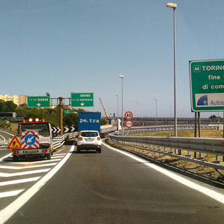 R24 complanare di Savona: chiuso l'allacciamento con la A6 nella notte tra il 24 e il 25 settembre