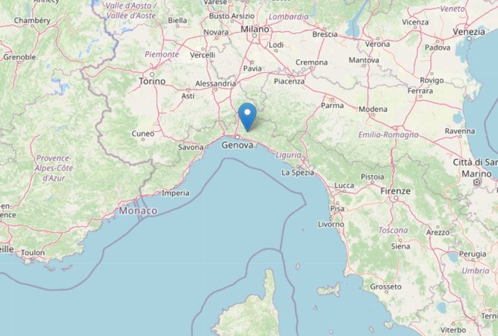 Nuova scossa di terremoto a Genova, epicentro a Davagna