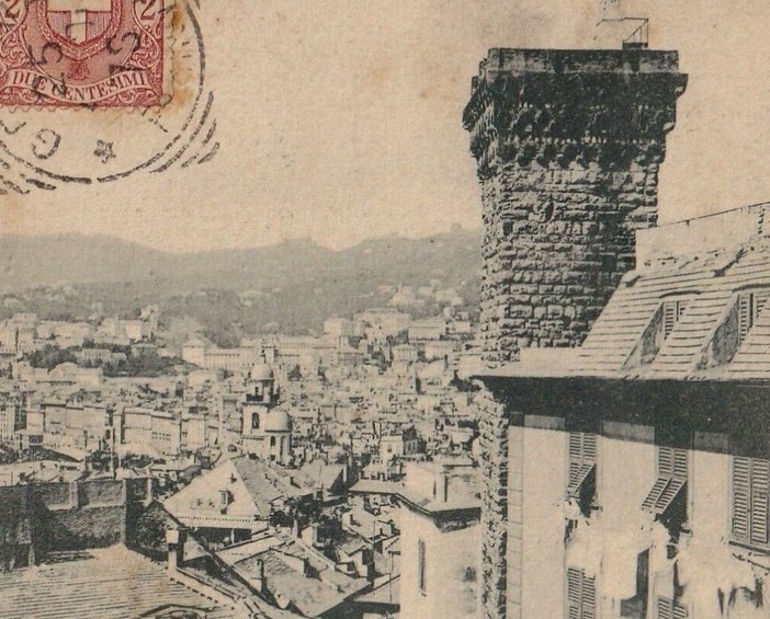 Meraviglie e leggende di Genova - La torre di Guglielmo Embriaco