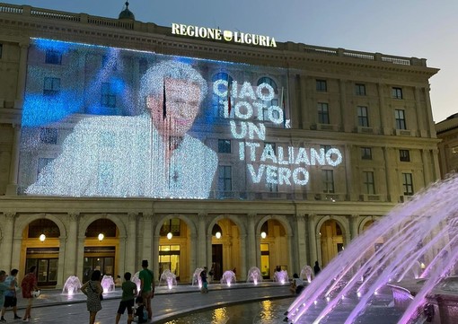 Toto Cutugno, l'omaggio di Regione Liguria: “Ciao Toto, un italiano vero”