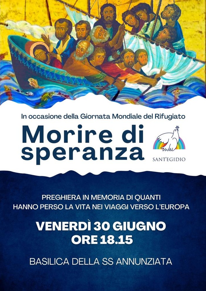 Venerdì a Genova preghiera per i migranti morti nei viaggi della speranza