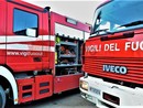 Incendio in via Novaro, l’intervento dei vigili del fuoco