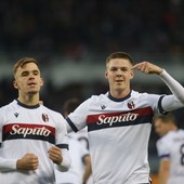 Il Bologna vince anche a Torino, granata battuti 2-0