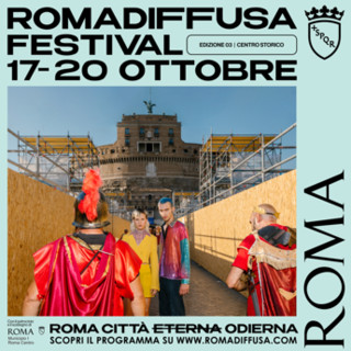 Roma, da oggi al 20 ottobre torna 'Romadiffusa'