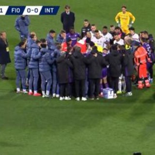 Bove, malore in Fiorentina-Inter: giocatore in ospedale, è cosciente