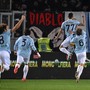 La Lazio vince 2-1 a Lecce, in gol Castellanos e Marusic