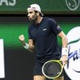 Tennis, Berrettini batte Fucsovics a Vienna. Arnaldi fuori a Basilea