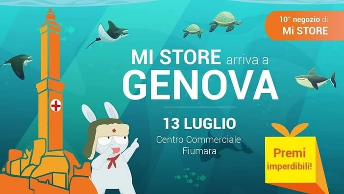 A Genova un nuovo Mi Store: aprirà i battenti il prossimo 13 luglio